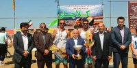 شهرداری کلاچای نائب قهرمان مسابقات قهرمانی والیبال ساحلی کشور شد