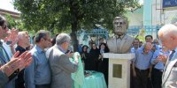 رونمایی از سردیس ۲ چهره ماندگار در تنکابن