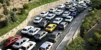 تردد در کرج - چالوس و هراز تا اطلاع ثانوی یکطرفه است
