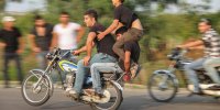 خطرات بی‌شمار موتورسواری روی خط متادون
