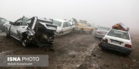 تصادف زنجیره ای مرگبار در لارستان فارس