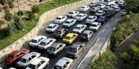 ترافیک نیمه‌سنگین در محور کرج - چالوس