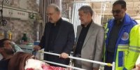 بازدید وزیر بهداشت از موکب‌های بین راهی مسیر پیاده‌روی زائران امام رضا (ع)