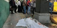 برخورد مرگبار چرخ رها شده کامیون با عابرپیاده