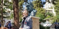 سردیس عزت‌ الله انتظامی رونمایی شد / تایید هنرمند پیش از مرگ