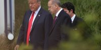 اردوغان به ترامپ: یا با ترکیه در عملیات همکاری کنید یا راه را باز کنید!