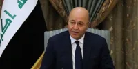 برهم صالح: نخست‌وزیر عراق با تقدیم استعفایش موافقت کرده/ موافق انتخابات زودهنگام هستم