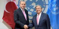دیدار اردوغان با گوترش در استانبول