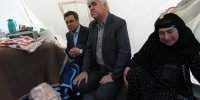 بازدید مدیرعامل بانک ملت از مناطق سیل زده استان لرستان