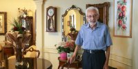 تشییع پیکر جمشید مشایخی از مقابل تالار وحدت