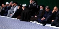 اولین شب مراسم عزاداری حضرت اباعبدالله الحسین (علیه‌السلام) در حسینیه امام خمینی