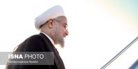 روحانی باکو را به مقصد تهران ترک کرد
