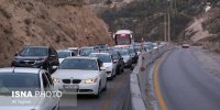 ترافیک سنگین در برخی محورهای مواصلاتی شمال کشور