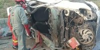 تصادف مرگبار مقابل دانشگاه پلیس + عکس