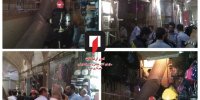 باز هم آتش‌سوزی در بازار تبریز