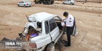 مرگ سه تن در تصادف پراید با تریلی