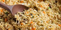 افطاری روز چهاردهم ماه رمضان؛ قارچ پلو