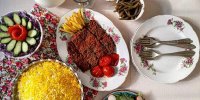 آموزش تهیه کباب برنجی خراسانی مرحله به مرحله