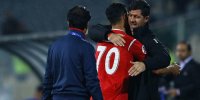 فریادهای کریم باقری بر سر علیپور و گریه بازیکن پرسپولیس!