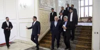 تقدیم استوارنامه سفیر جدید جمهوری تاجیکستان به محمد جواد ظریف