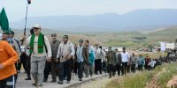 کاروان راهیان نور در ارتفاعات بازی دراز