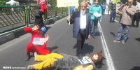 تصاویر ارسالی مخاطبان مهر از راهپیمایی روز جهانی قدس