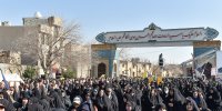 راهپیمایی مردم شیراز در حمایت از سپاه پاسداران انقلاب اسلامی