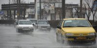 بارش باران و آبگرفتگی معابر در اراک