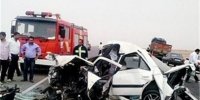 تصادف تریلی و تاکسی در جاده میامی-سبزوار/ ۲ نفر جان باختند