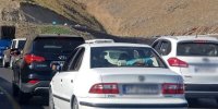 جاده هراز به سمت تهران یک طرفه شد
