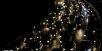 ترافیک سنگین در ورودی‌های شرقی تهران