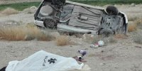 واژگونی وانت نیسان ۳ کشته و ۴ مجروح بر جای گذاشت