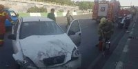 حادثه تصادف در بزرگراه بسیج و فوت یکی از سرنشینان