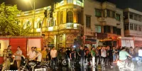 سقف یک گنبد میراثی دور میدان حسن آباد از بین رفت
