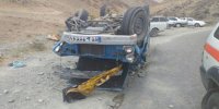 تصادف نیسان و پراید در دورود ۲۰ مصدوم برجای گذاشت