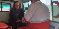واژگونی خودرو در دریاچه تار دماوند/جان خانم سوییسی نجات یافت