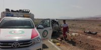 وقوع ۲ حادثه واژگونی در شرق استان سمنان/ ۳ نفر جان باختند