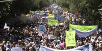 حضور پرشور مردم در راهپیمایی روز قدس
