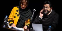 خداحافظی سیما تیرانداز و فرزاد حسنی در شهرزاد