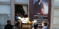 تشییع پیکر  بهنام صفوی