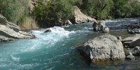 سردی آب رودخانه کرج جان جوان ۲۵ ساله را گرفت