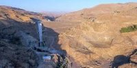 افتتاح شبکه آبیاری اراضی پایاب سد تبارک شهرستان قوچان