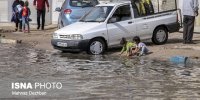 آبگرفتگی معابر در اهواز