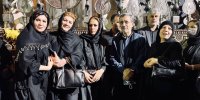حضور احمدی‌نژاد در مراسم شب تاسوعای حسینی+ عکس