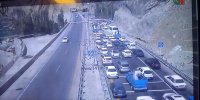 ترافیک بی‌سابقه در آزادراه تهران_شمال و جاده چالوس+عکس