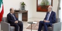 عون فرمان پذیرش استعفای دولت میقاتی را امضا کرد