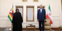 حجاب و پوشش زن رئیس جمهور زیمبابوه در دیدار با امیرعبداللهیان+عکس‌ها