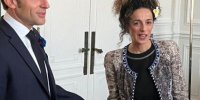 واکنش تند یک نماینده به دیدار مکرون با مسیح علی نژاد/با یک عجوزه دیدار کرد