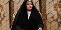تفاوت پوشش نماینده زن پارلمان عراق در تهران و بغداد/ عکس