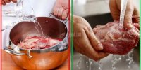 این 5 ماده غذایی را قبل از پخت نباید شست